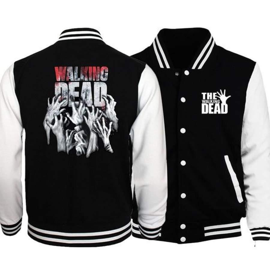 The Walking Dead TV Series Baseball Jacket for Men & Women | Movie Fan Gift