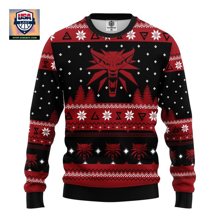 The Witcher Red Ugly Christmas Sweater Amazing Gift Idea Thanksgiving Gift