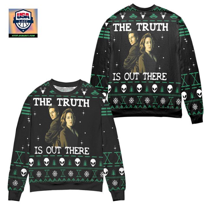 The X Files The Truth Is Out There Ugly Christmas Sweater