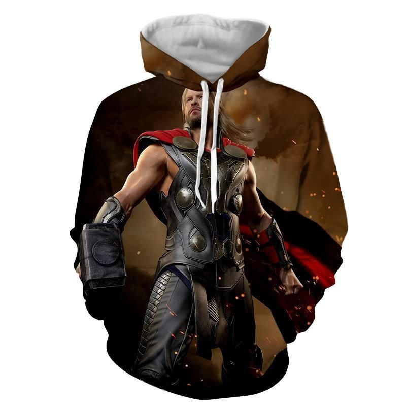 Thor 3D All Over Print Hoodie & Zip Hoodie
