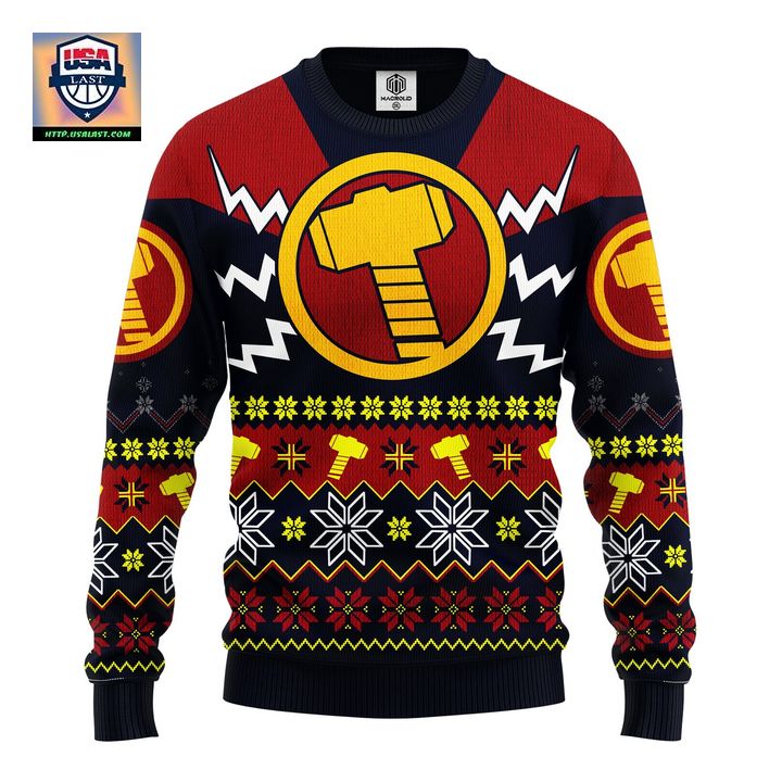 Thor Avengers Ugly Christmas Sweater Amazing Gift Idea Thanksgiving Gift