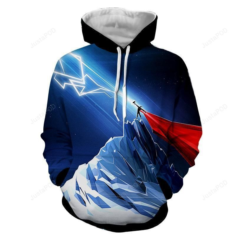 Thor Electric Power 3D All Over Print Hoodie & Zip Hoodie