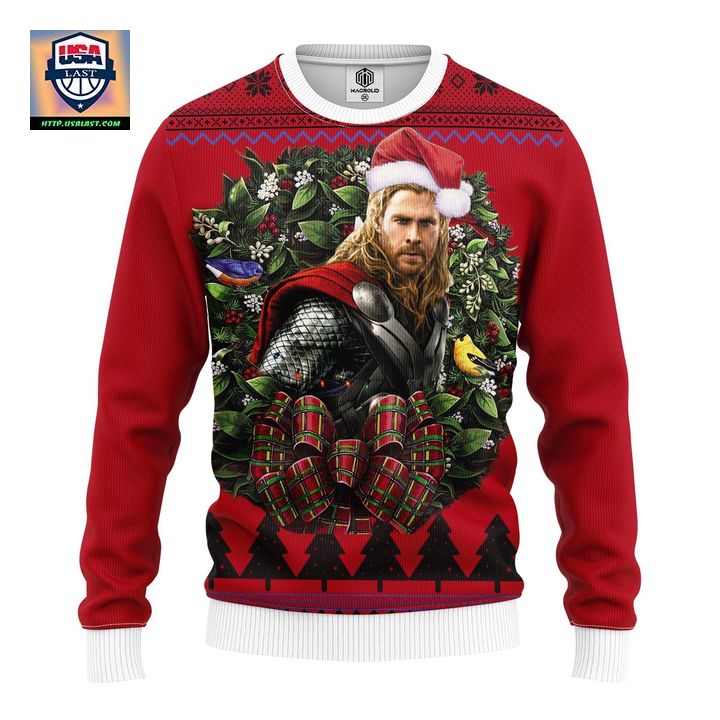 Thor Noel Mc Ugly Christmas Sweater Thanksgiving Gift