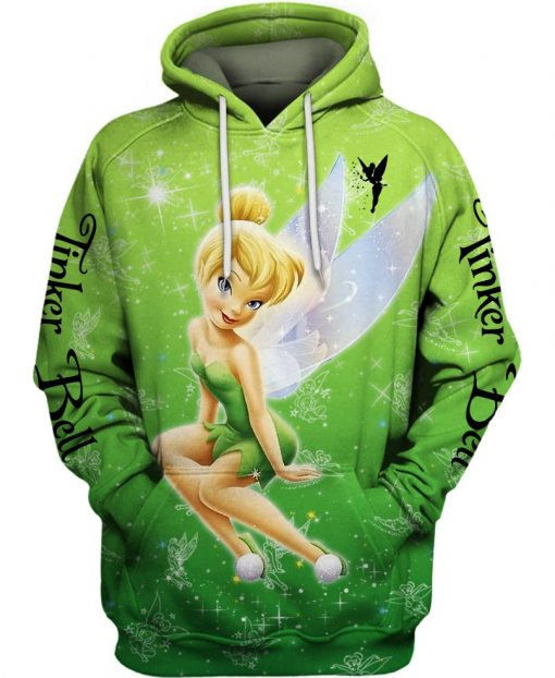 Tinker Bell 3D All Over Print Hoodie & Zip Hoodie