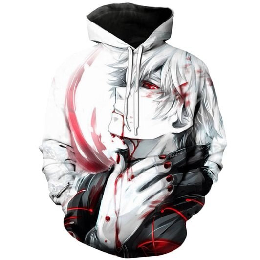 Tokyo Ghoul 3D All Over Print Hoodie & Zip Hoodie