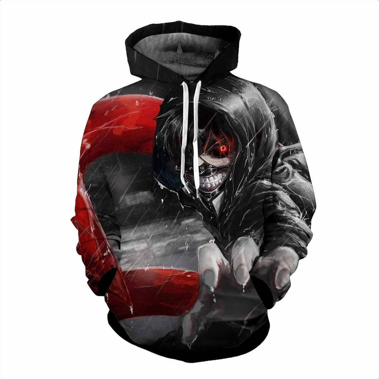 Tokyo Ghoul 3D All Over Print Hoodie & Zip Hoodie