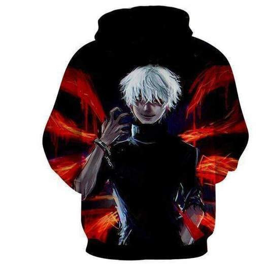 Tokyo Ghoul 3D All Over Print Hoodie & Zip Hoodie