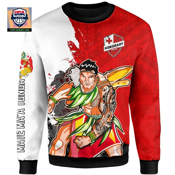 Tonga Sweater Tongan Pride  Eb01