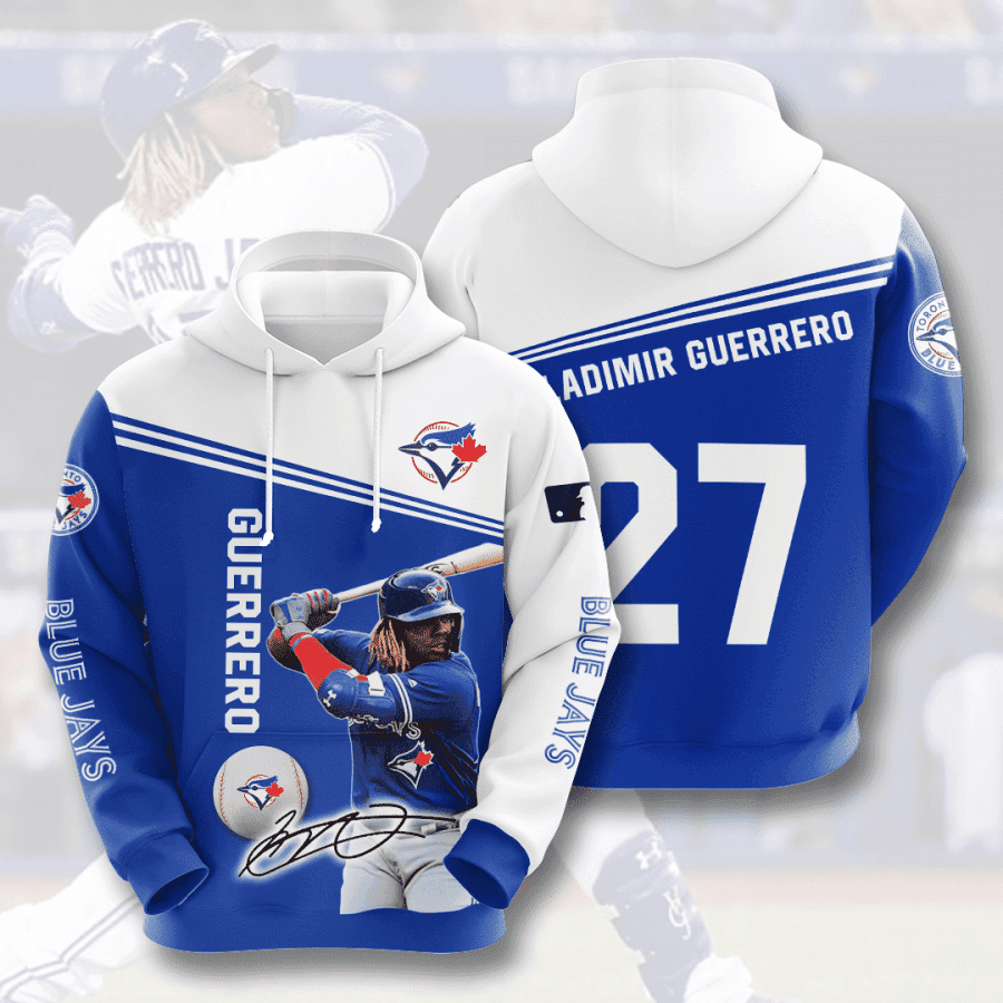 Toronto Blue Jays 3D All Over Print Hoodie & Zip Hoodie