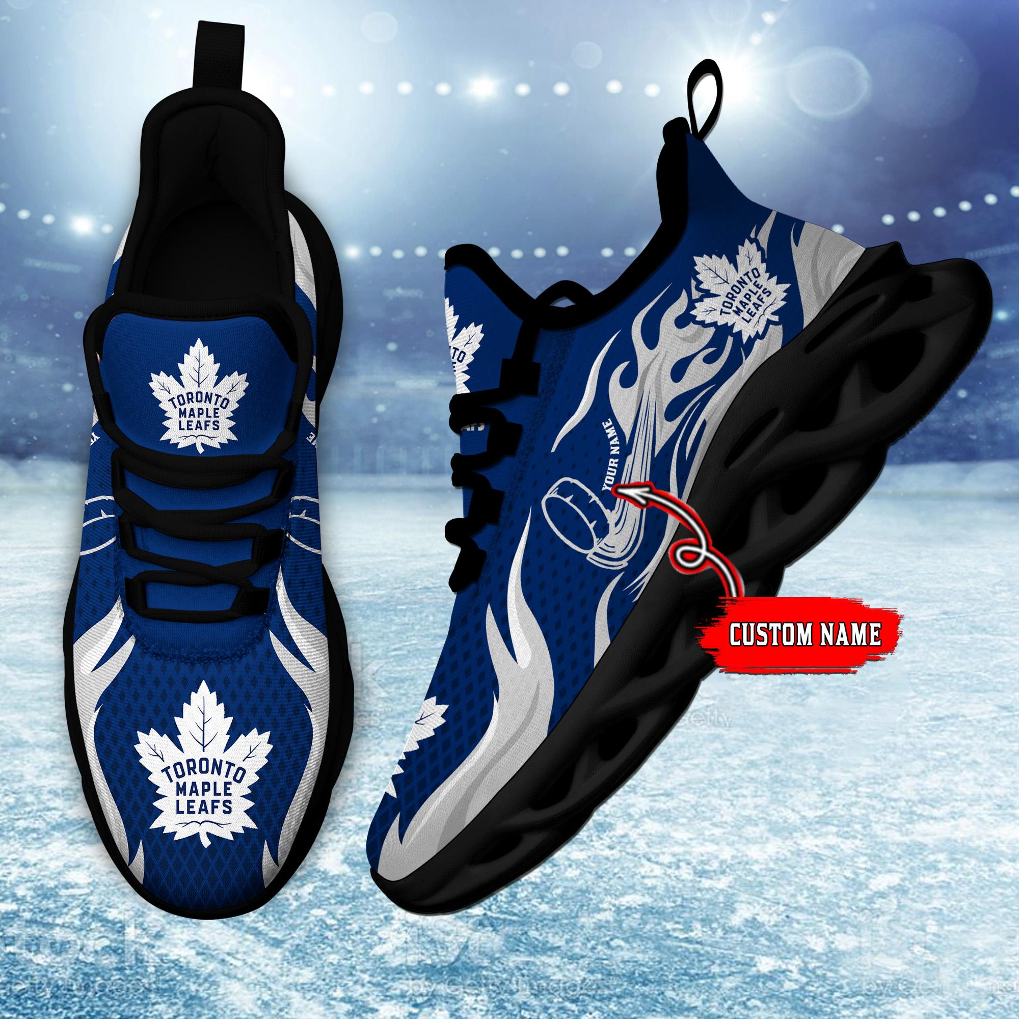 Toronto Maple Leafs Max Soul Shoes Sneakers for Men And Women – NHL Hockey Fan Shoes, Team Sneakers - Image 4