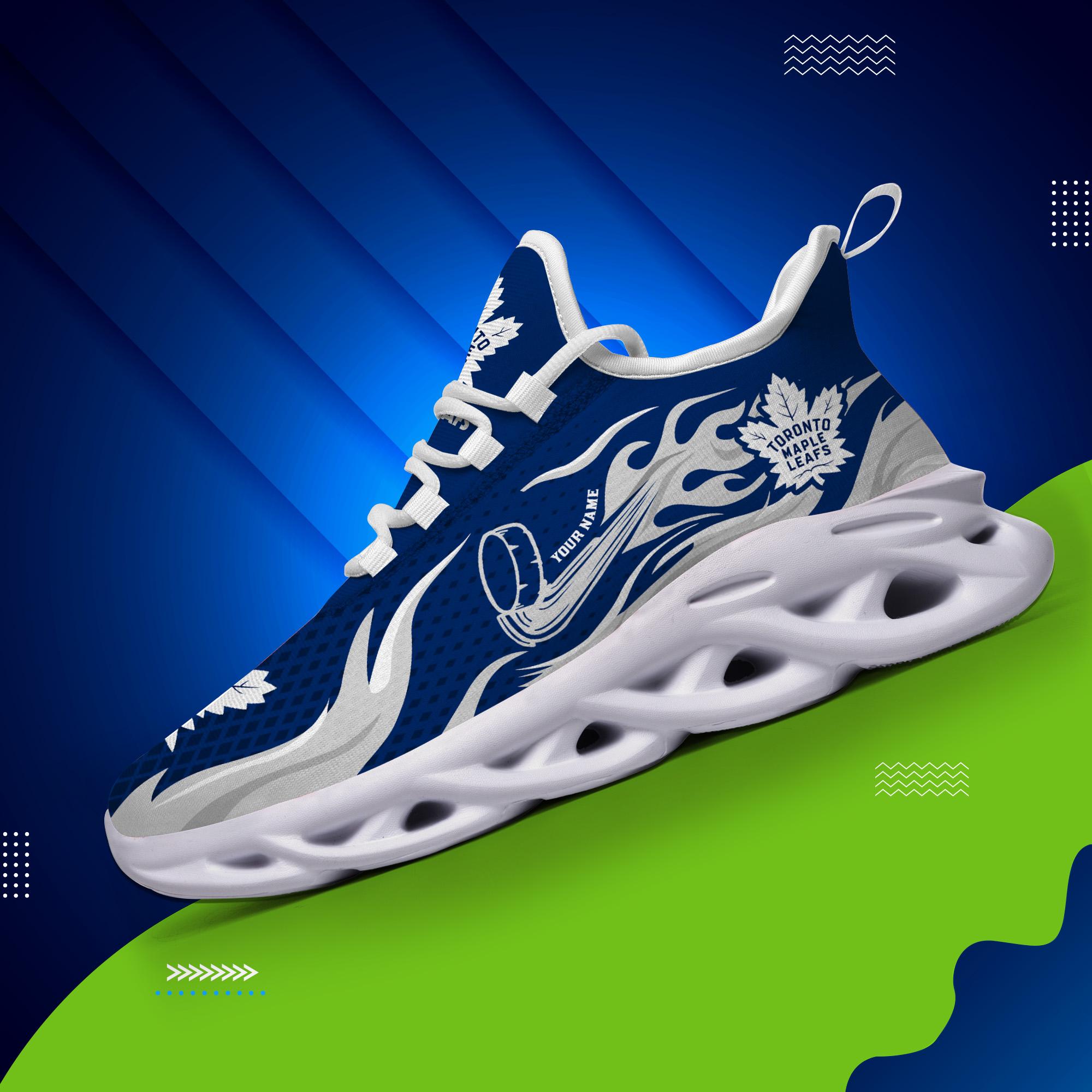 Toronto Maple Leafs Max Soul Shoes Sneakers for Men And Women – NHL Hockey Fan Shoes, Team Sneakers - Image 3