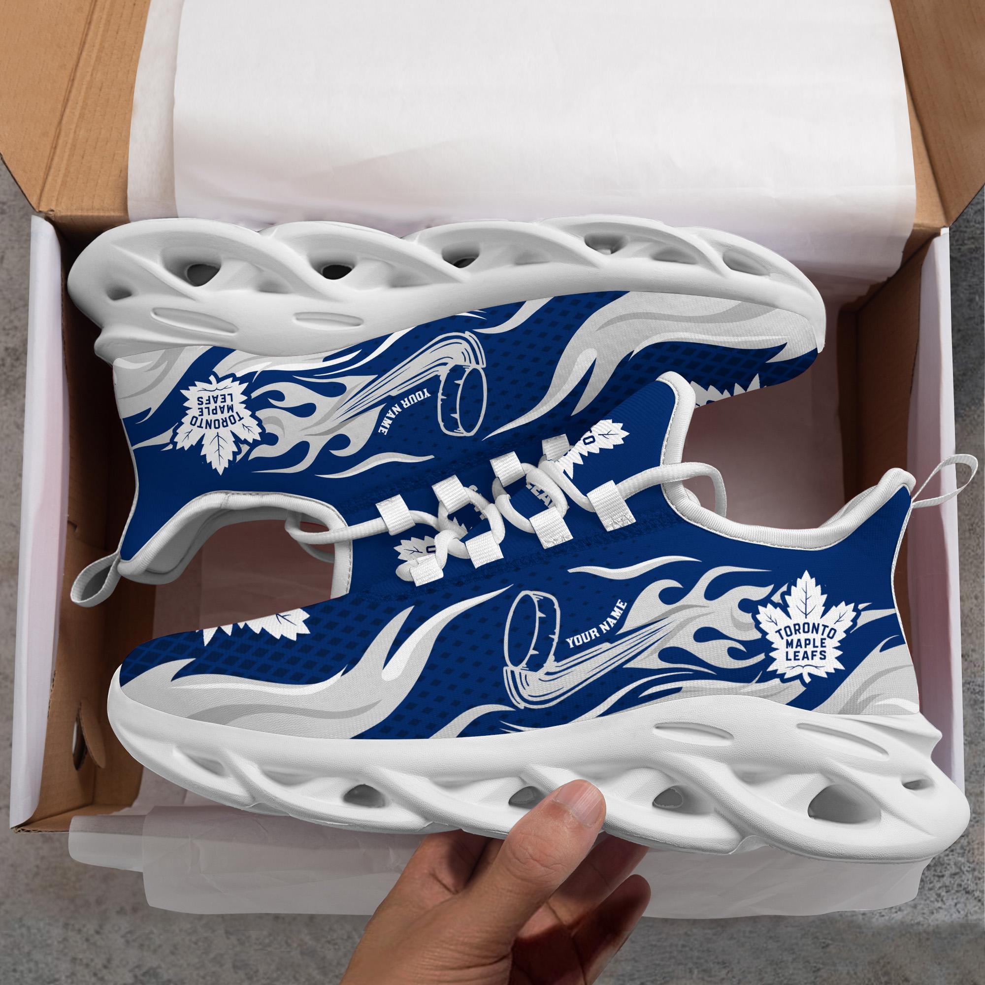 Toronto Maple Leafs Max Soul Shoes Sneakers for Men And Women – NHL Hockey Fan Shoes, Team Sneakers - Image 8