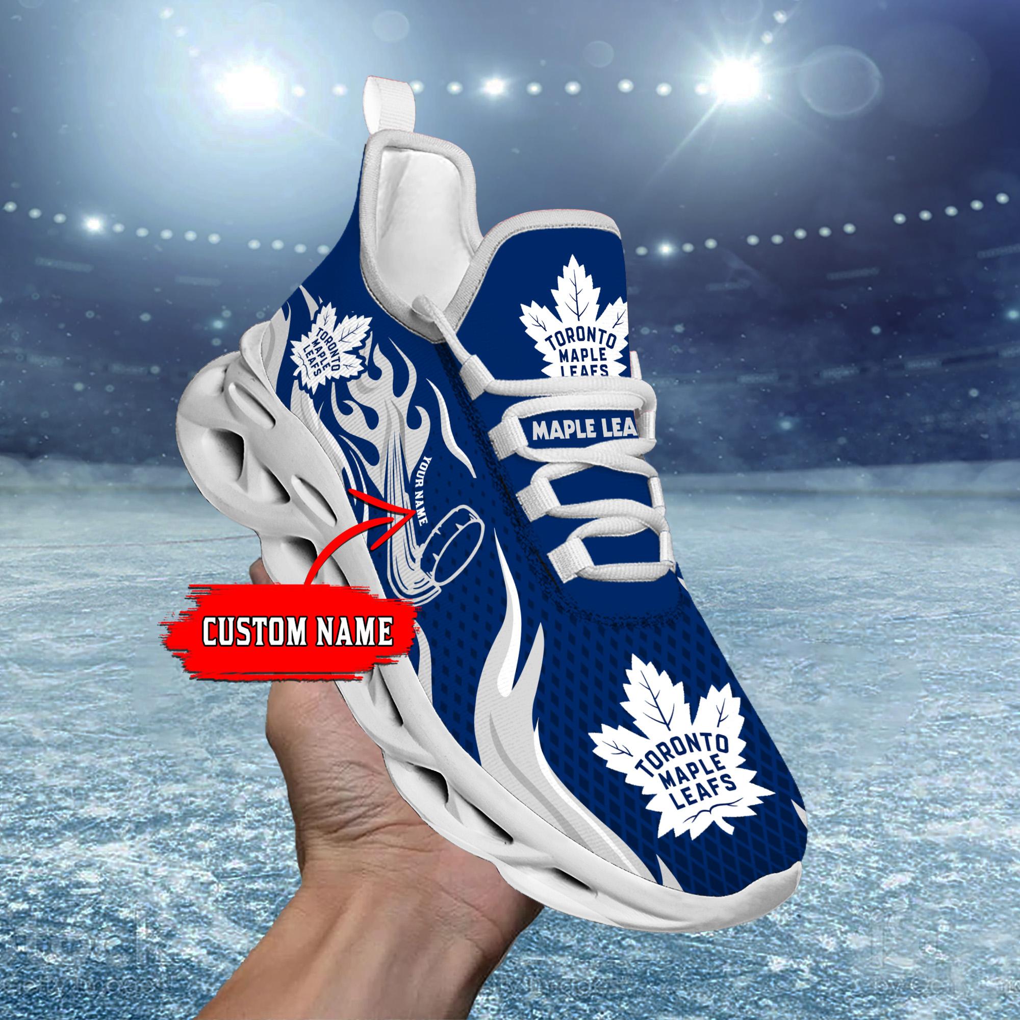 Toronto Maple Leafs Max Soul Shoes Sneakers for Men And Women – NHL Hockey Fan Shoes, Team Sneakers - Image 6