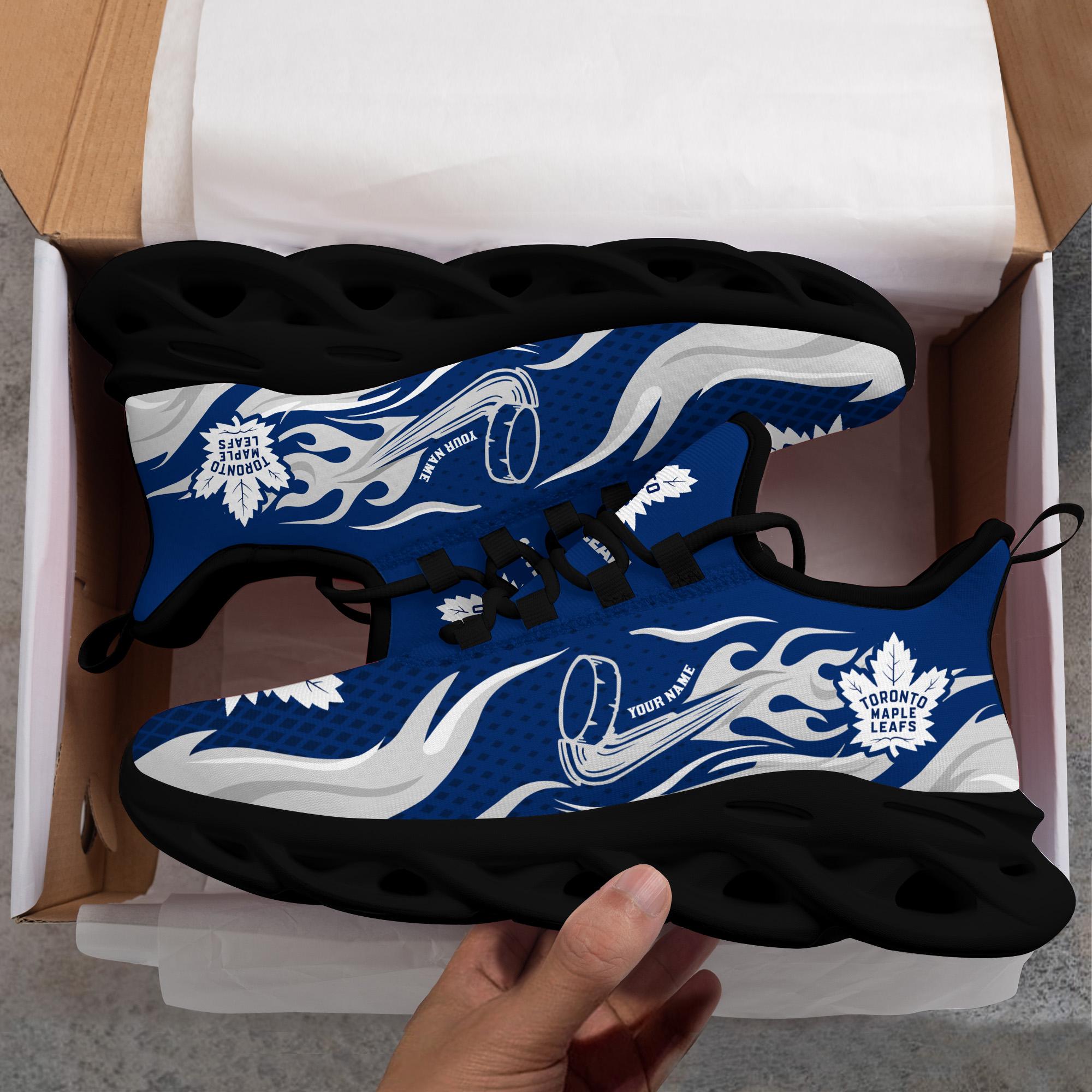 Toronto Maple Leafs Max Soul Shoes Sneakers for Men And Women – NHL Hockey Fan Shoes, Team Sneakers - Image 7