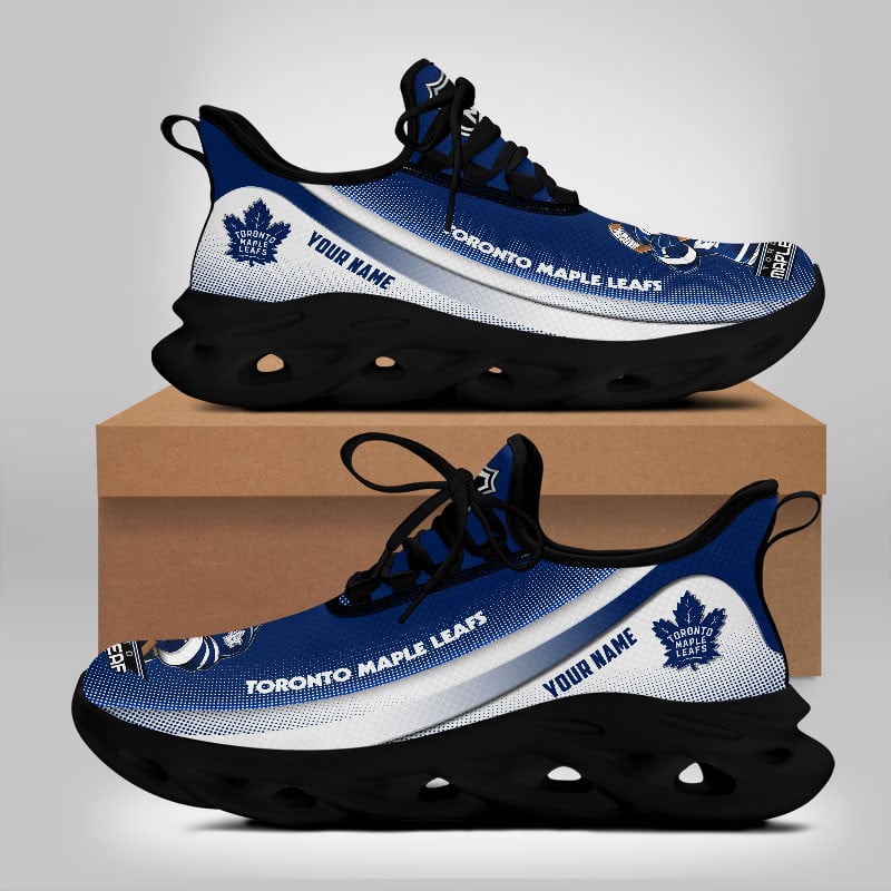 Toronto Maple Leafs Max Soul Shoes Sneakers for Men And Women – NHL Hockey Fan Shoes, Team Sneakers - Image 3