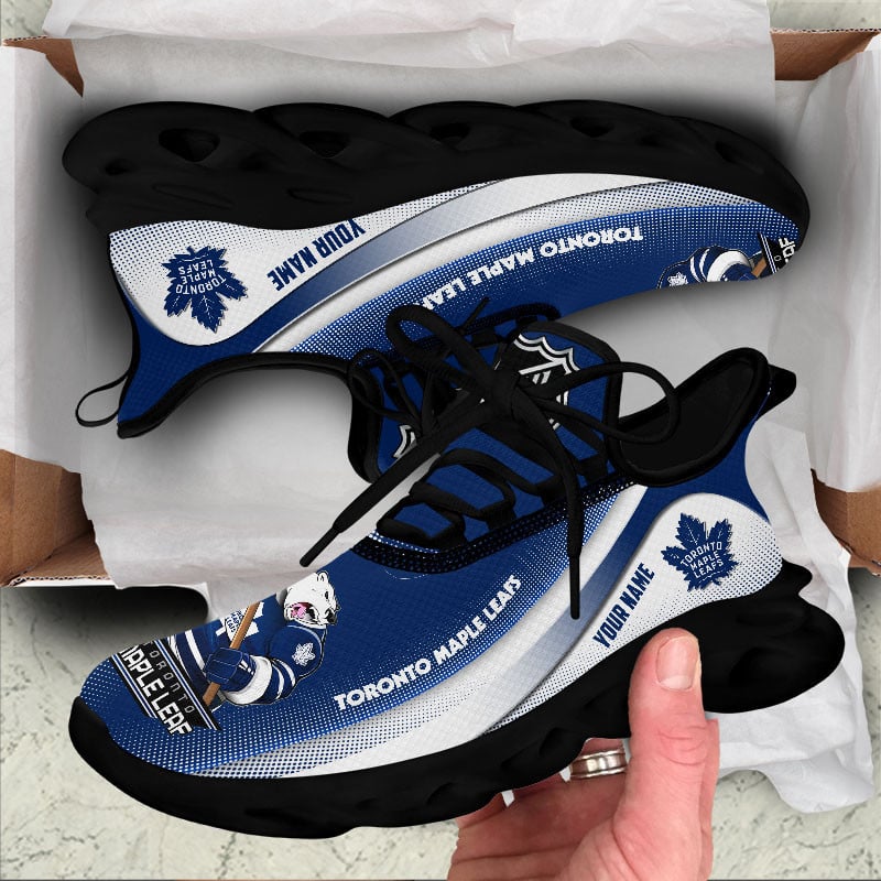 Toronto Maple Leafs Max Soul Shoes Sneakers for Men And Women – NHL Hockey Fan Shoes, Team Sneakers - Image 4