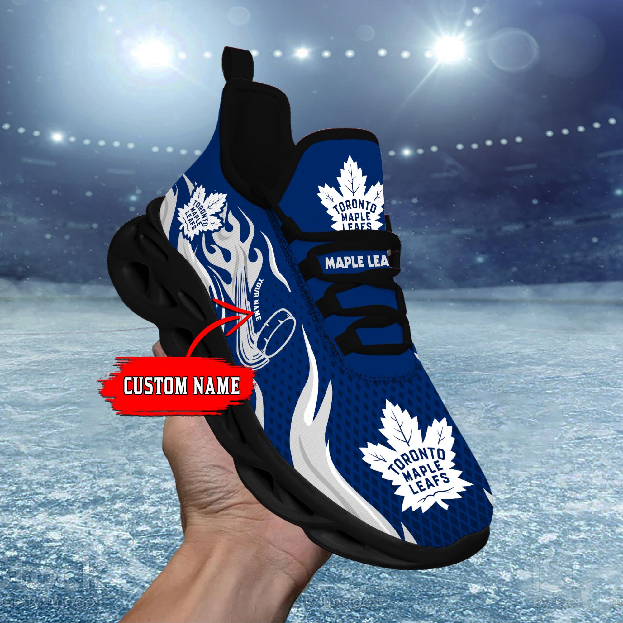 Toronto Maple Leafs Max Soul Shoes Sneakers for Men And Women – NHL Hockey Fan Shoes, Team Sneakers - Image 5
