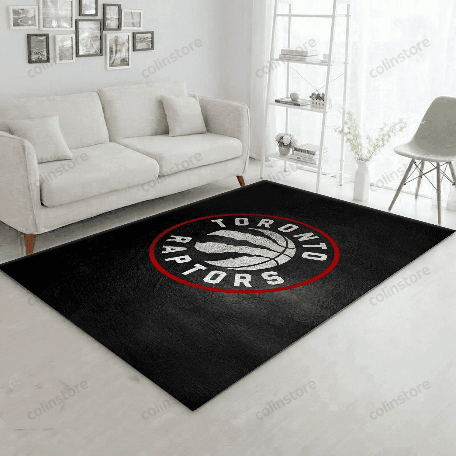 Toronto Raptors 3D Rectangle Area Rug – Full Print Carpet For Living Room & Bedroom Home Decor