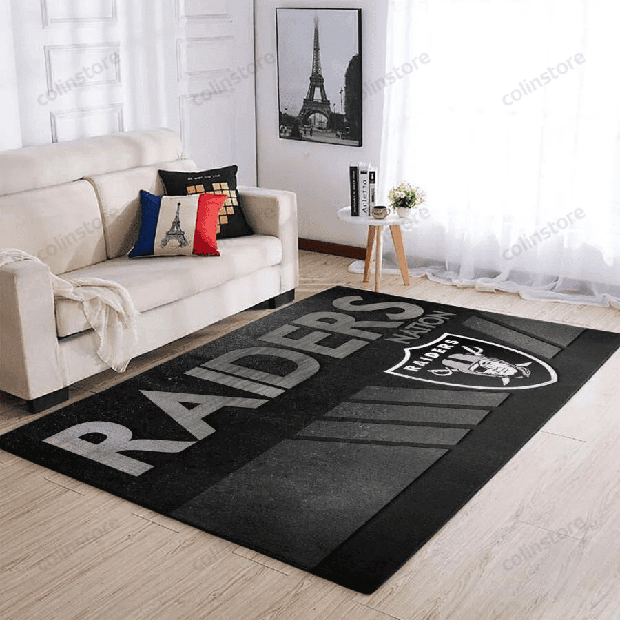 Toronto Raptors Court 3D Rectangle Area Rug – Full Print Carpet For Living Room & Bedroom Home Decor