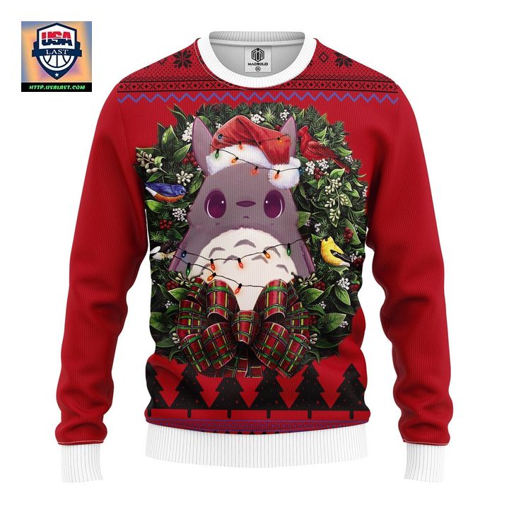 Totoro Noel Mc Ugly Christmas Sweater Thanksgiving Gift
