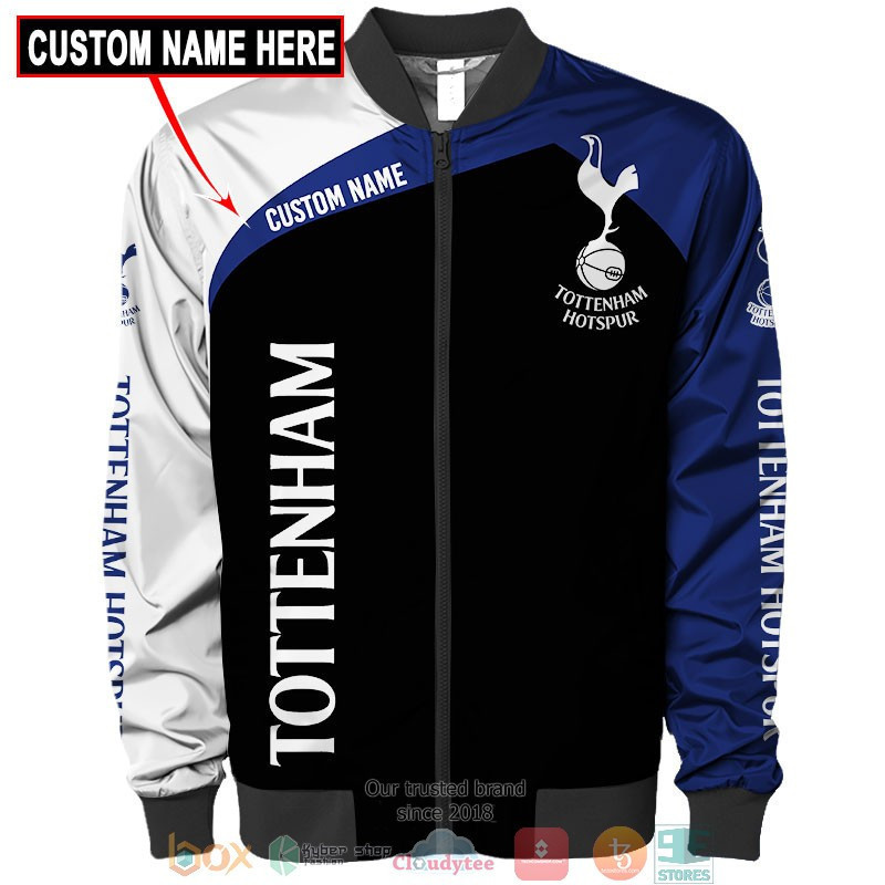 Tottenham Hotspur FC Personalized Bomber Jacket | Streetwear Jacket for Men & Women | Fan Gift