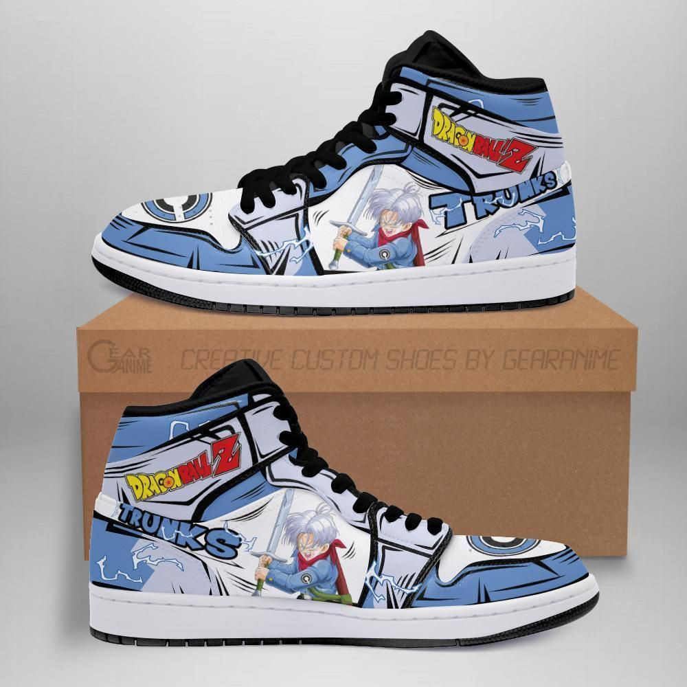 Trunks Boots Dragon Ball Z Anime Fan Gift Shoes Sport Air Jd Sneakers