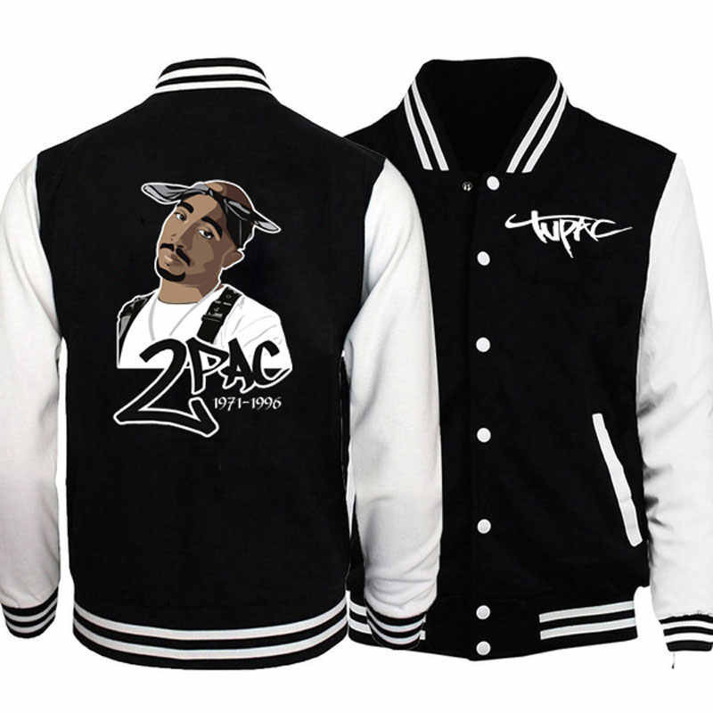 Tupac 2Pac Fashion Baseball Jacket for Men & Women | Music Fan Gift