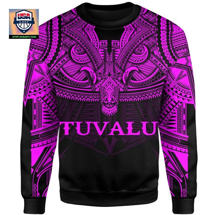 Tuvalu Pink Sweater Polynesian