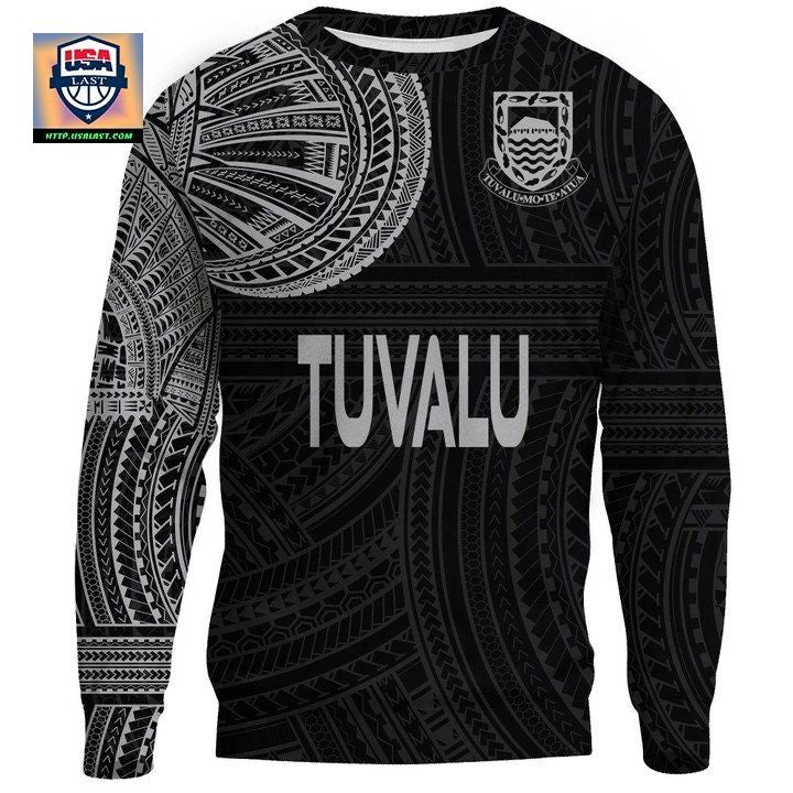 Tuvalu Sweater Polynesian Tattoo Style A27