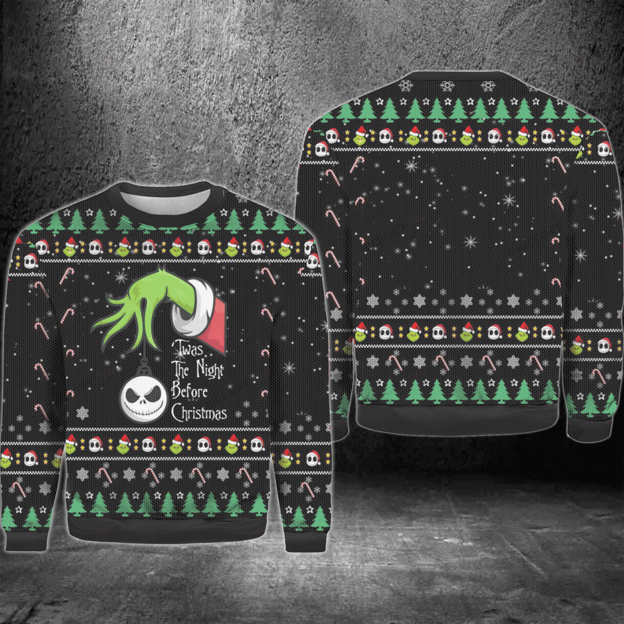 Twas The Night Before Ugly Christmas Sweater,