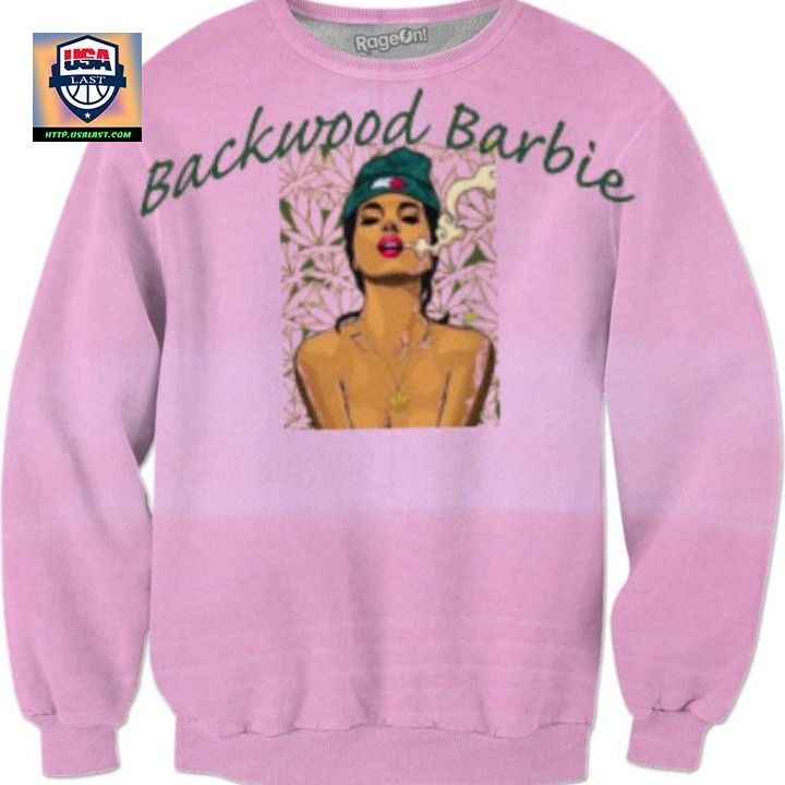Two Tone Pink Backwood Barbie Sweater
