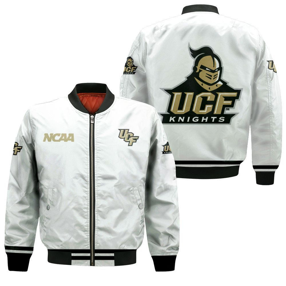 Ucf Knights Bomber Jacket | NCAA College Team Jacket for Men & Women | Sports Fan Gift