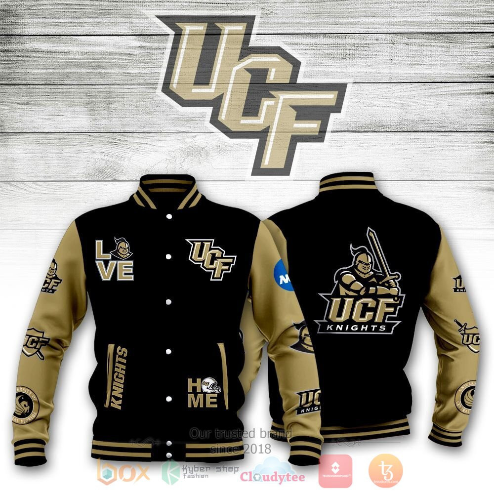 UCF Knights Varsity Baseball Jacket for Men & Women | NCAA Team Fan Gift