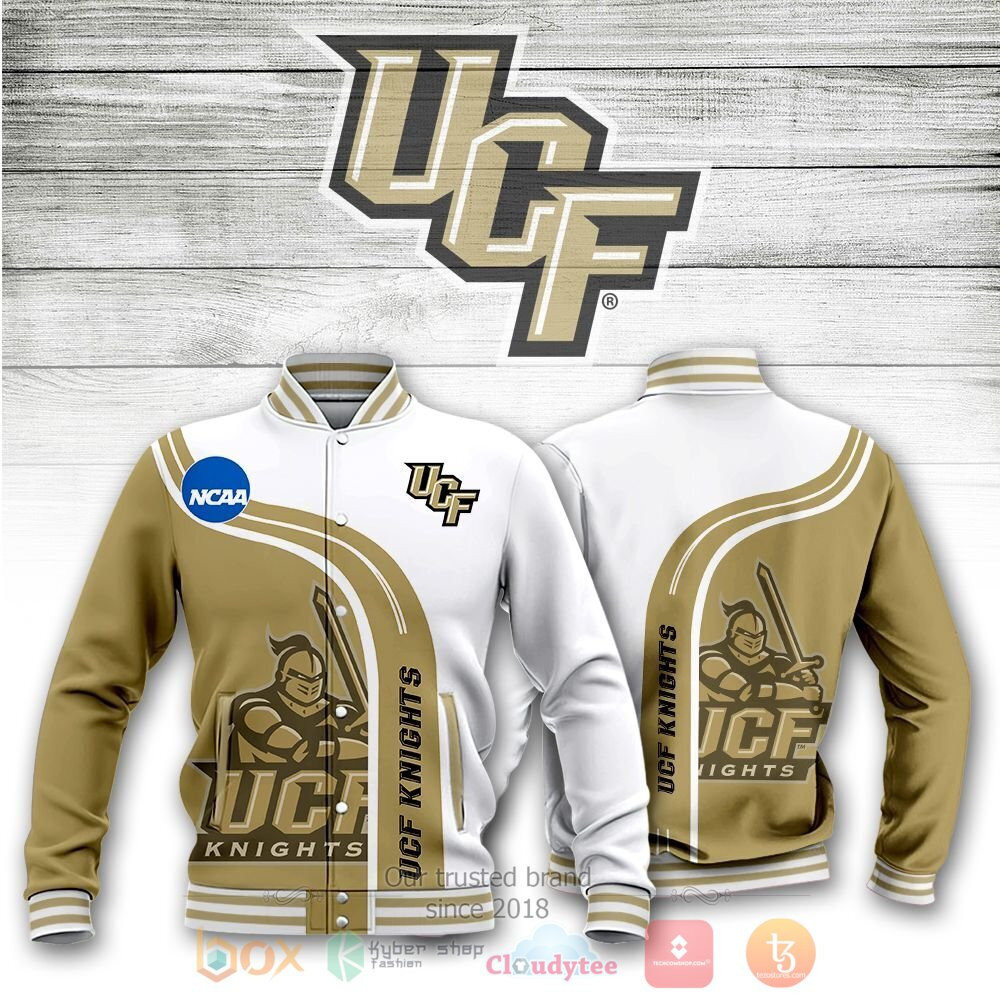 UCF Knights Varsity Baseball Jacket for Men & Women | NCAA Team Fan Gift