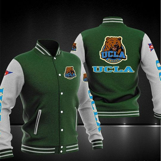 UCLA Bruins Varsity Baseball Jacket for Men & Women | NCAA Team Fan Gift