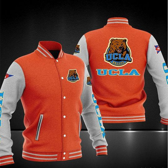UCLA Bruins Varsity Baseball Jacket for Men & Women | NCAA Team Fan Gift