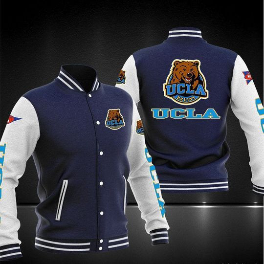 UCLA Bruins Varsity Baseball Jacket for Men & Women | NCAA Team Fan Gift