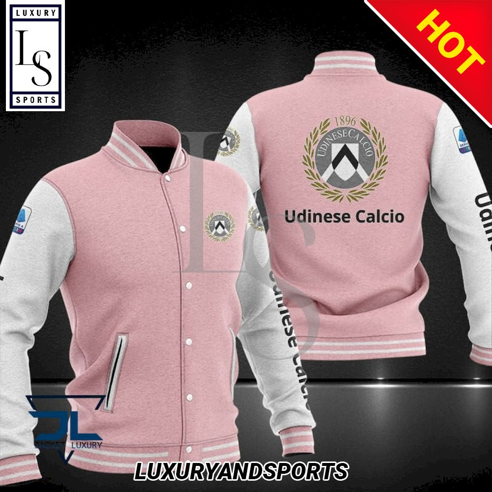 Udinese Calcio Varsity Baseball Jacket for Men & Women | Soccer Team Fan Gift