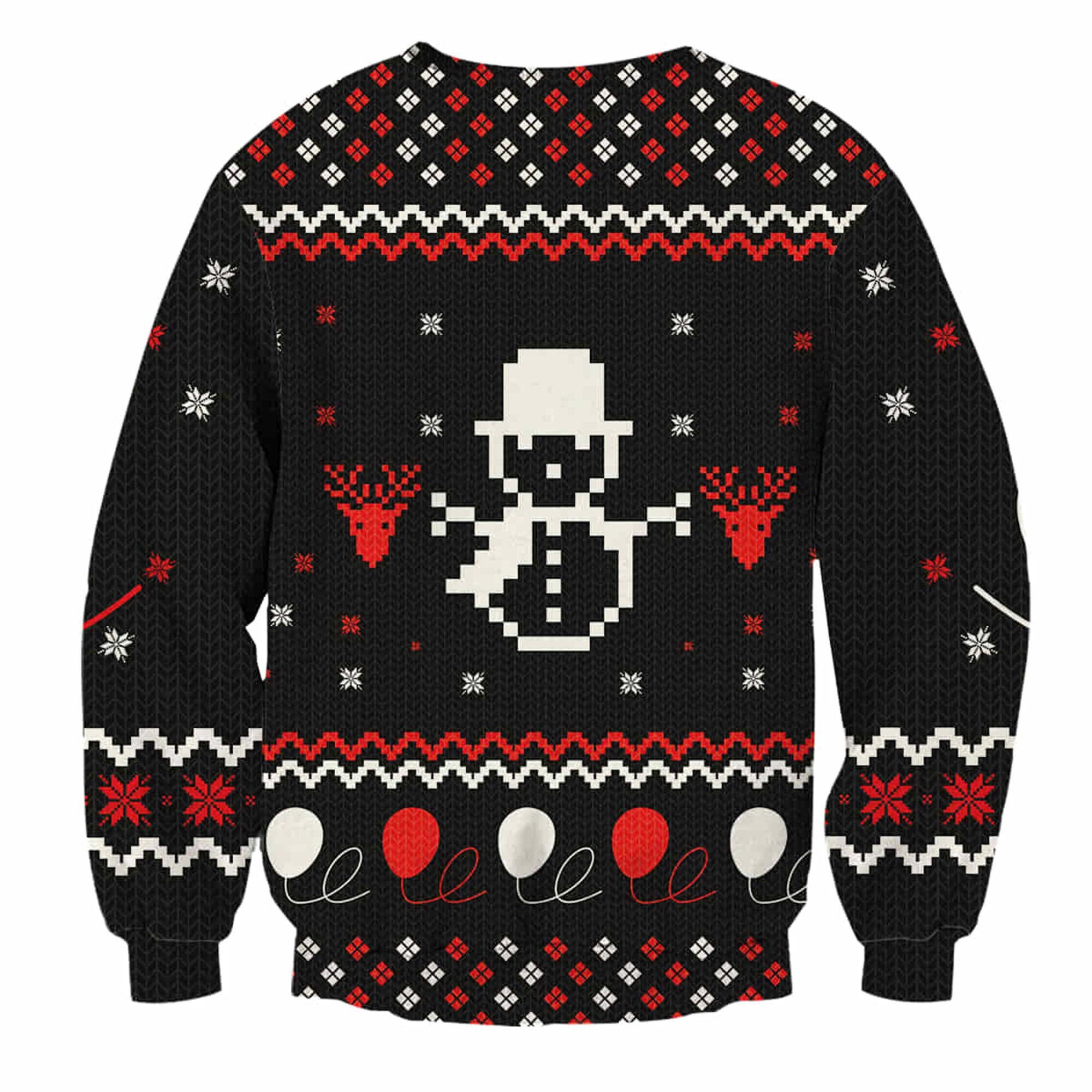 Ugly Snowman Ugly Christmas Sweater