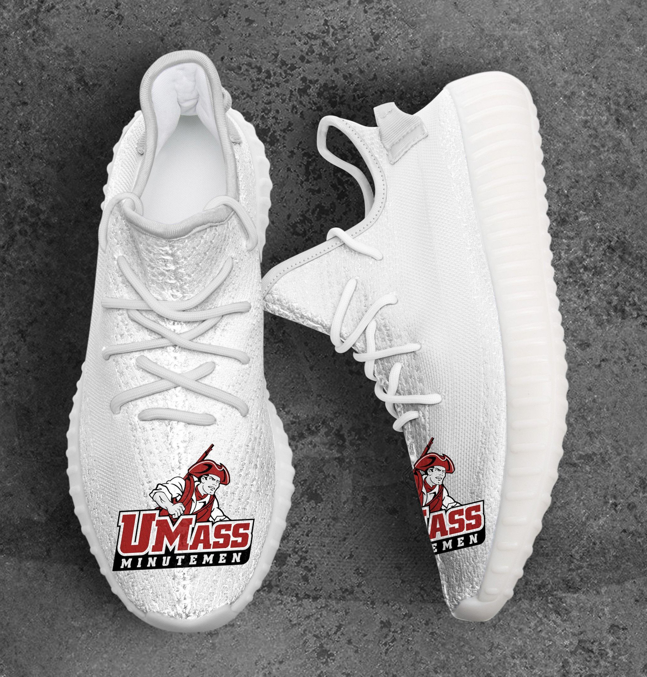 Umass Minutemen NCAA Teams Sport Shoes Sneakers