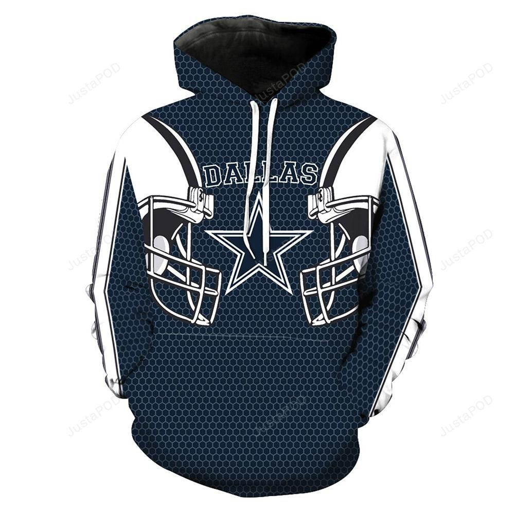 Unisex Dallas Cowboys 3D All Over Print Hoodie & Zip Hoodie