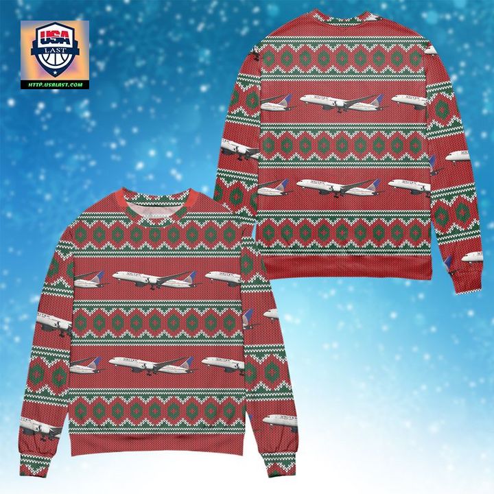 United Airlines Sweater 3D