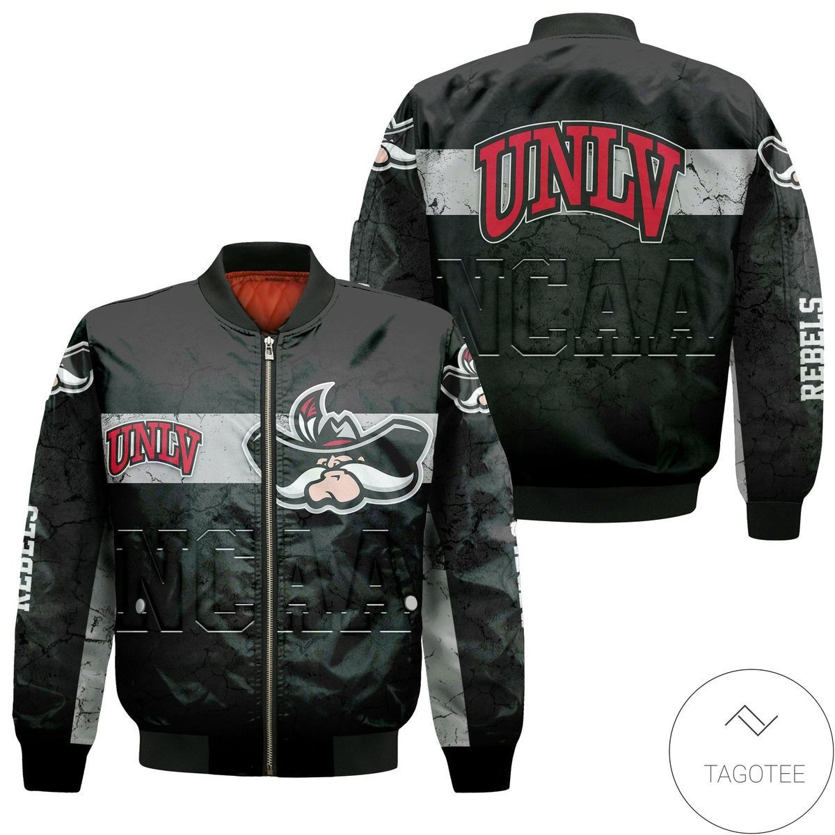 Unlv Rebels Champion Legendary Bomber Jacket | NCAA College Team Jacket for Men & Women | Sports Fan Gift