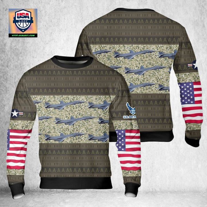 US Air Force Rockwell B-1B Lancer Sweater 3D