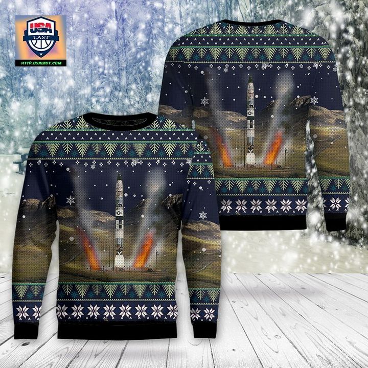 USAF LGM-25C Titan II Christmas Sweater 3D