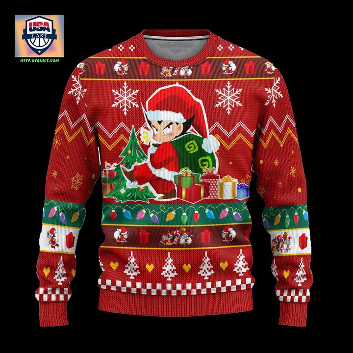 Vegeta Anime Ugly Christmas Sweater Dragon Ball Xmas Gift