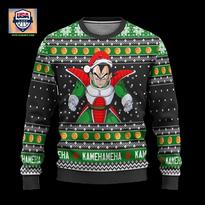 Vegeta Dragon Ball Anime Ugly Christmas Sweater Xmas Gift