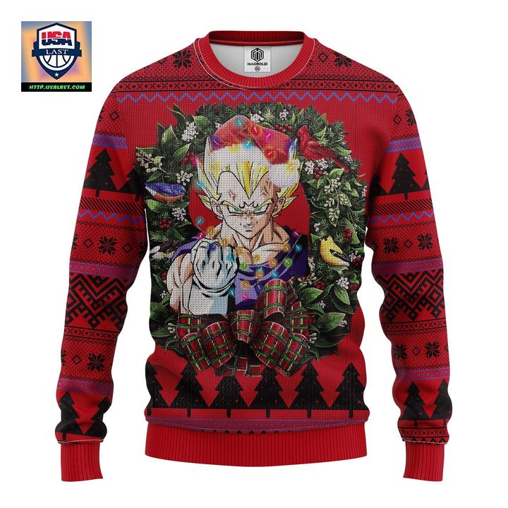 Vegeta Mc Ugly Christmas Sweater Thanksgiving Gift