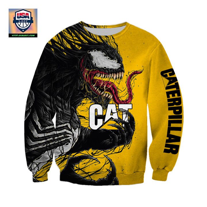 Venom Catterpillar Halloween 3D Sweater