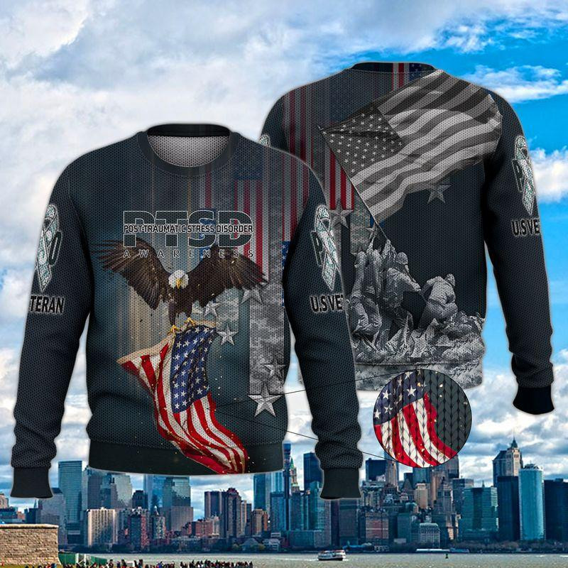 Veteran Ugly Christmas Sweater, Perfect Holiday Gift